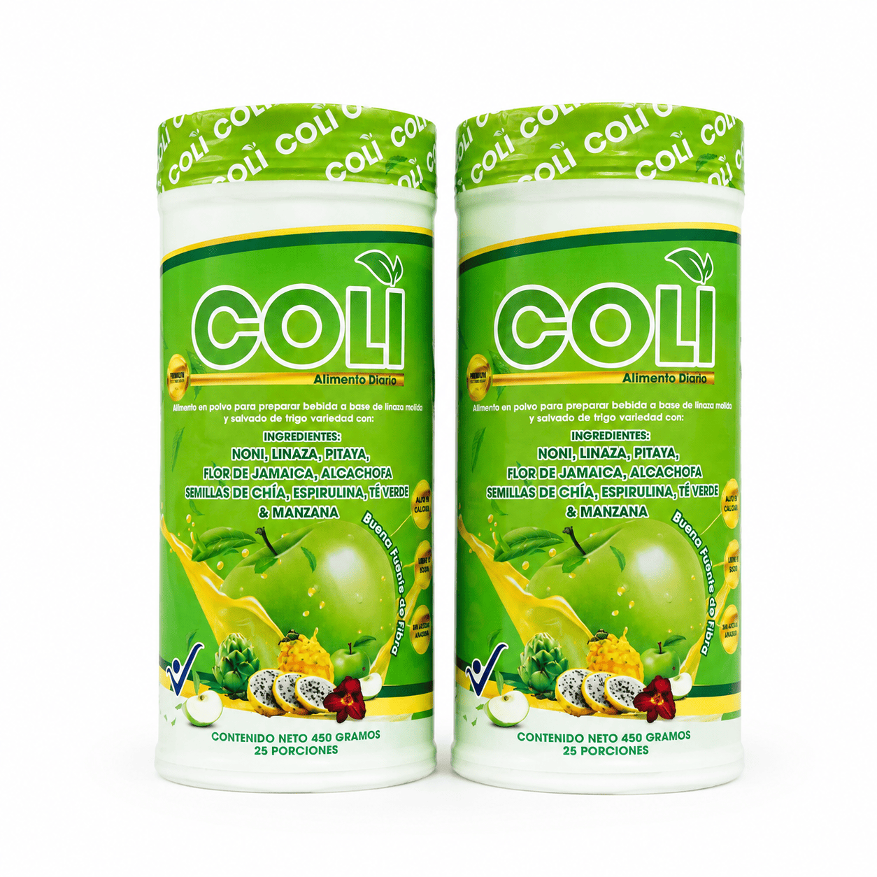 2 tarros de Coli Plus
