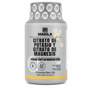 Citrato de Potasio y Citrato de Magnesio Makila | 60 Cápsulas