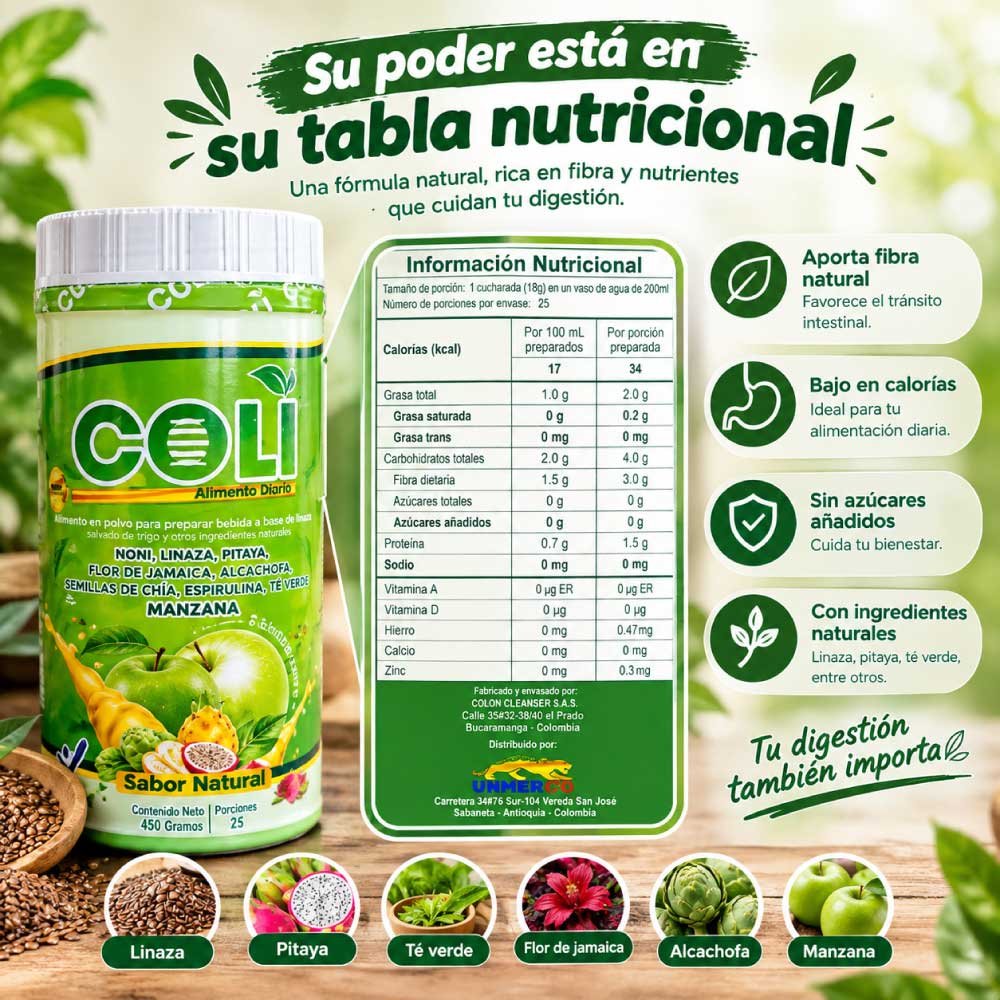 Coli Plus Fibra Natural - Imagen 4