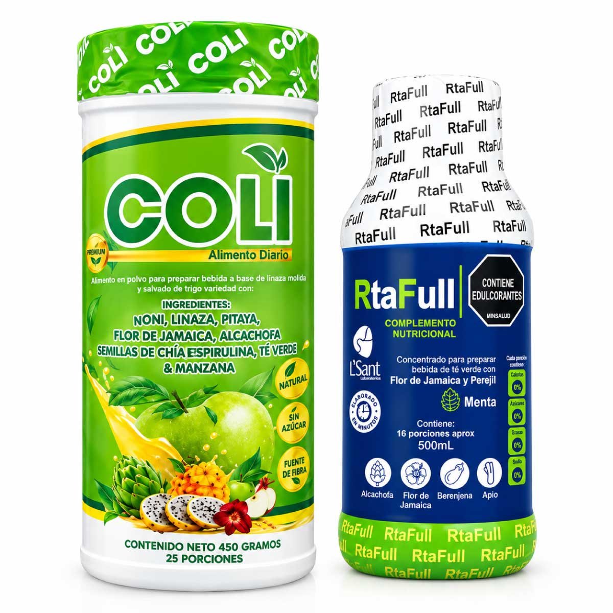 Combo Detox Coli Plus y Rta Full